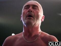 Hot Teen pussy licking hardcore fucking in old young cumshot